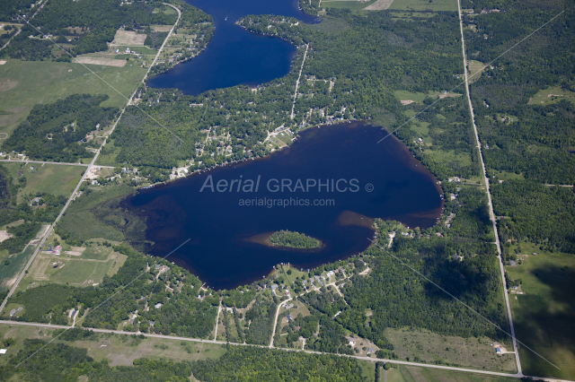 George Lake in Ogemaw County, Michigan